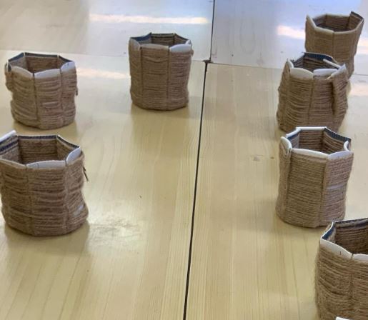 Surrey_AL's tweet photo. Our supported learning class got creative this week with sustainability! Transforming used paper cups into stylish DIY crafts.✂️
What a clever outcome!
#RecycleReduceReuse #Creative #Upcycling https://t.co/Iw9y8V9R6U