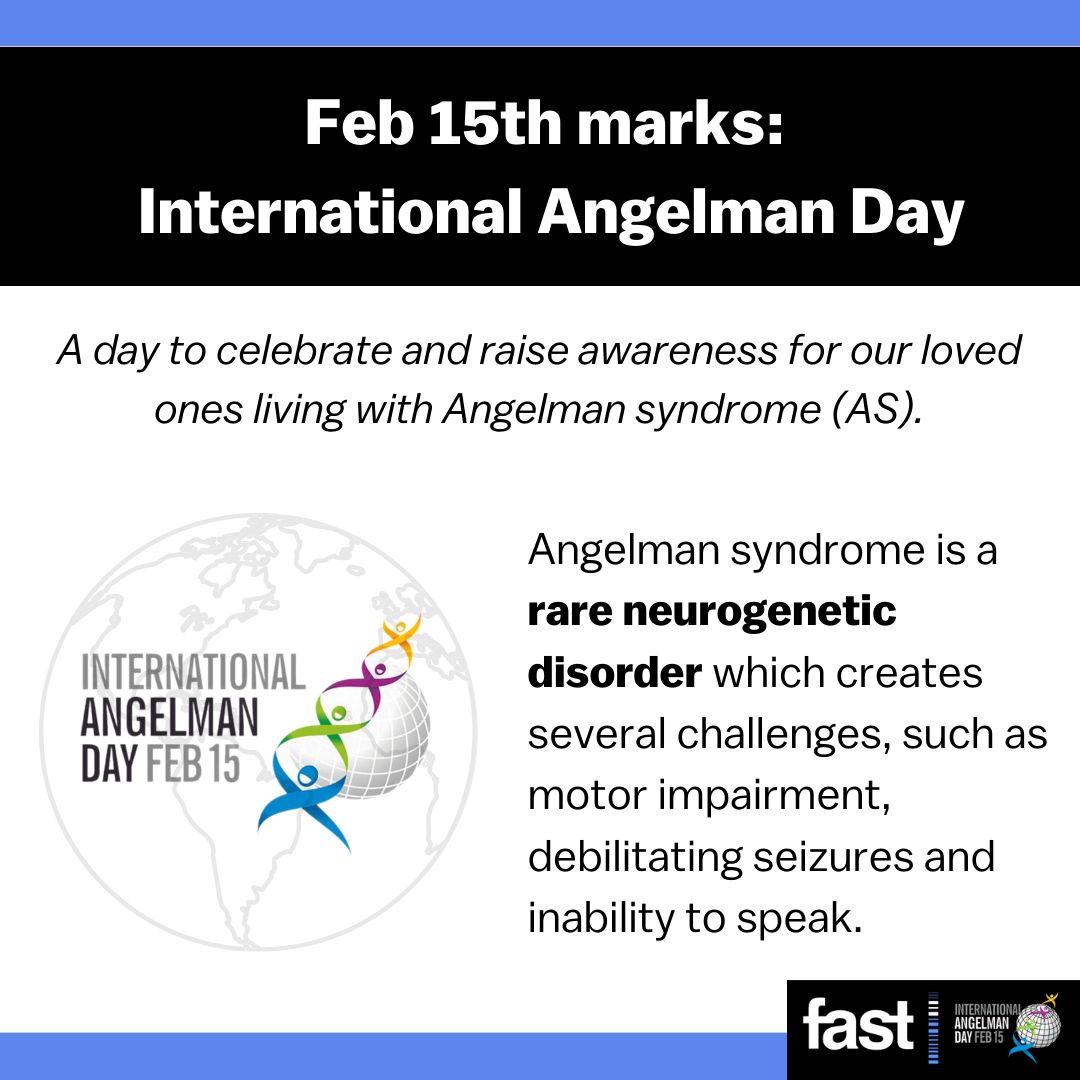 cureangelman's tweet image. Over the next two weeks, we&apos;ll be sharing a series of posts to educate the community about the various facets of Angelman syndrome. We invite you to join us, repost, or create your own personalized post.

💙 Create your own post:

buff.ly/47YbuKz
