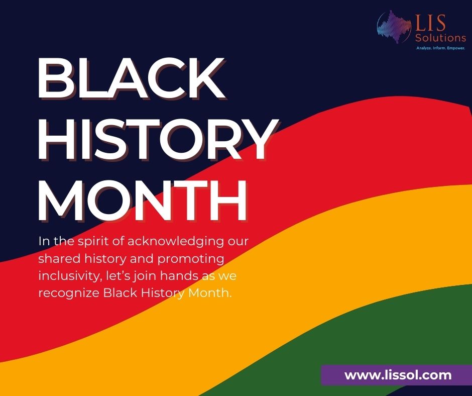 TeamLISSOL's tweet photo. Black History Month is a time to celebrate the vibrant contributions of African Americans throughout history. Together, let's acknowledge the stories, voices, and legacies that inspire us toward a more inclusive future.

#BlackHistoryMonth #Analyze #Inform #Empower #TeamLIS https://t.co/zur8KaqksC