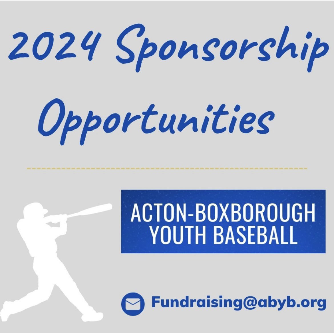 ABYouthBaseball's tweet photo. We have a bunch of exciting things going on at ABYB!

🏈 Have you bought your Super Bowl Squares yet?

👕 🧢 👖 Get your ABYB apparel now before the season starts!

🙏🏻 Sponsorship Opportunities are needed and so appreciated.

📝 Have you registered for Spring ball yet?

Go AB! ⚾️ https://t.co/EDZWyrD2Y2