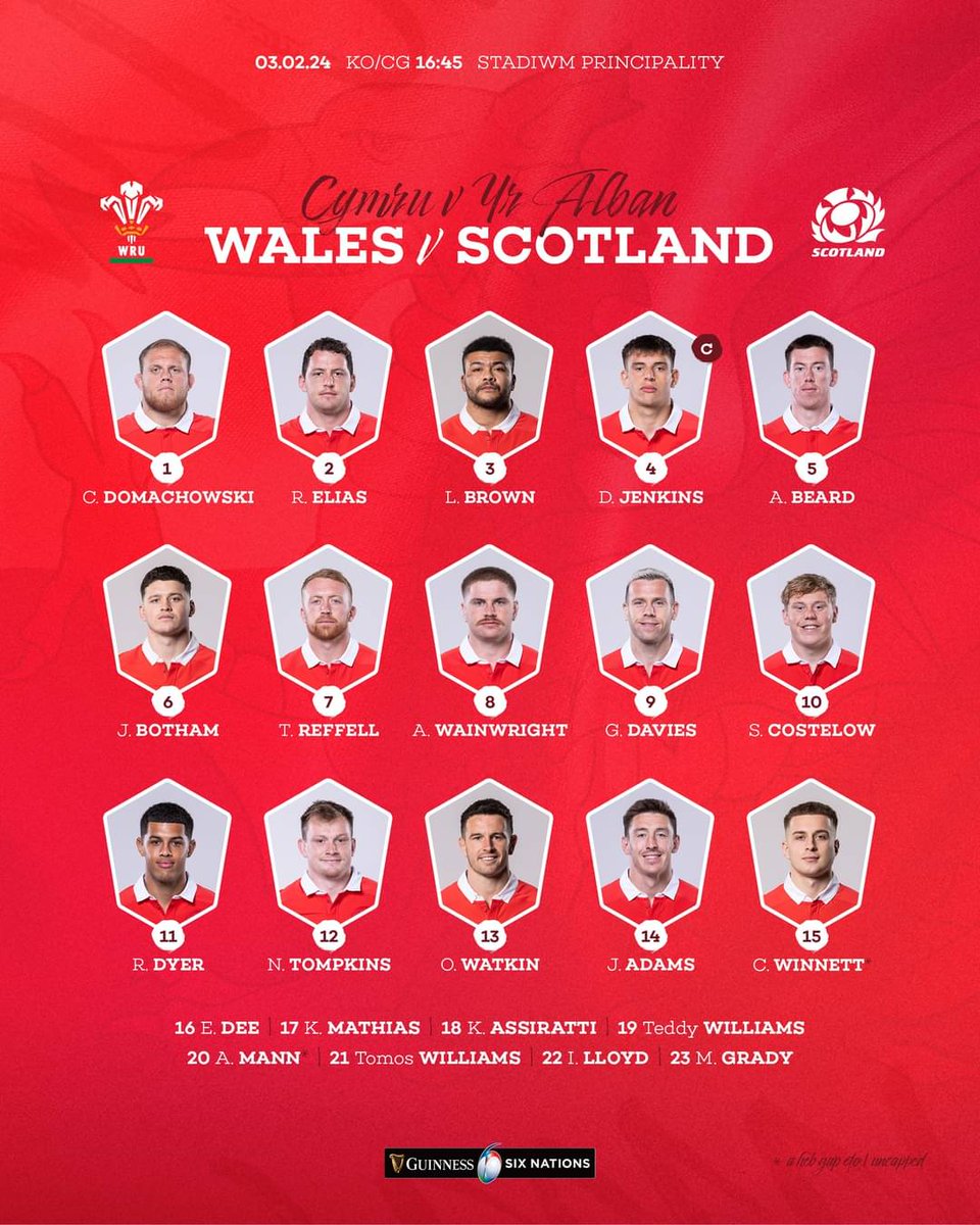 CompoRugby's tweet image. 🏴󠁧󠁢󠁷󠁬󠁳󠁿 @WelshRugbyUnion - @Scotlandteam 🏴󠁧󠁢󠁳󠁣󠁴󠁿

⏱️ Samedi, 17h45
📺 France 2
🏟️ Principality Stadium, Cardiff 

#GuinnessSixNations #WELvSCO