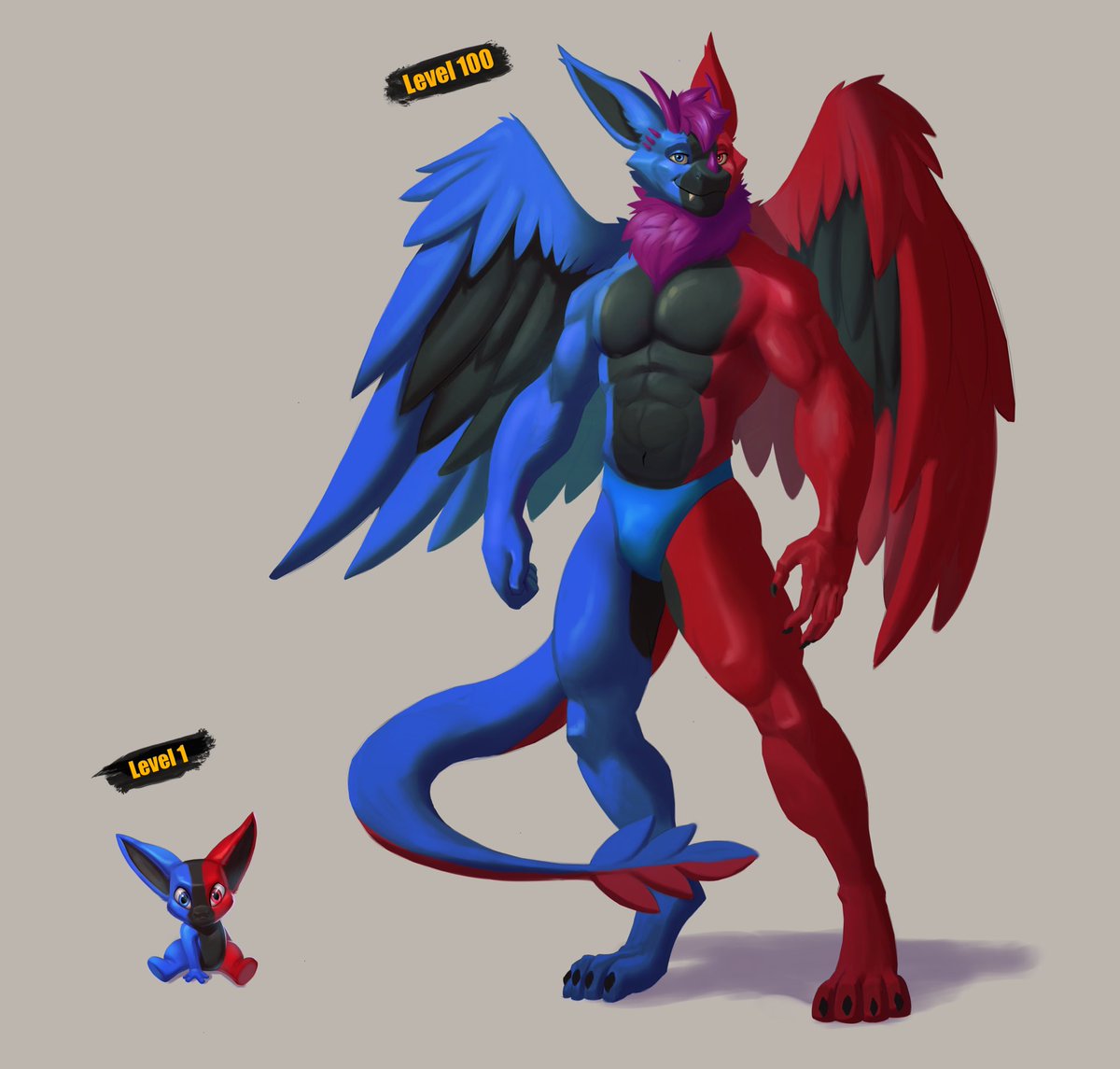 Dragon evolution 💙❤️