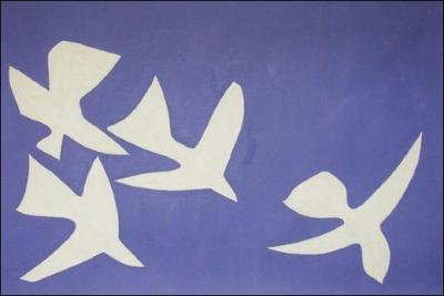 Les oiseaux,
Henri Matisse