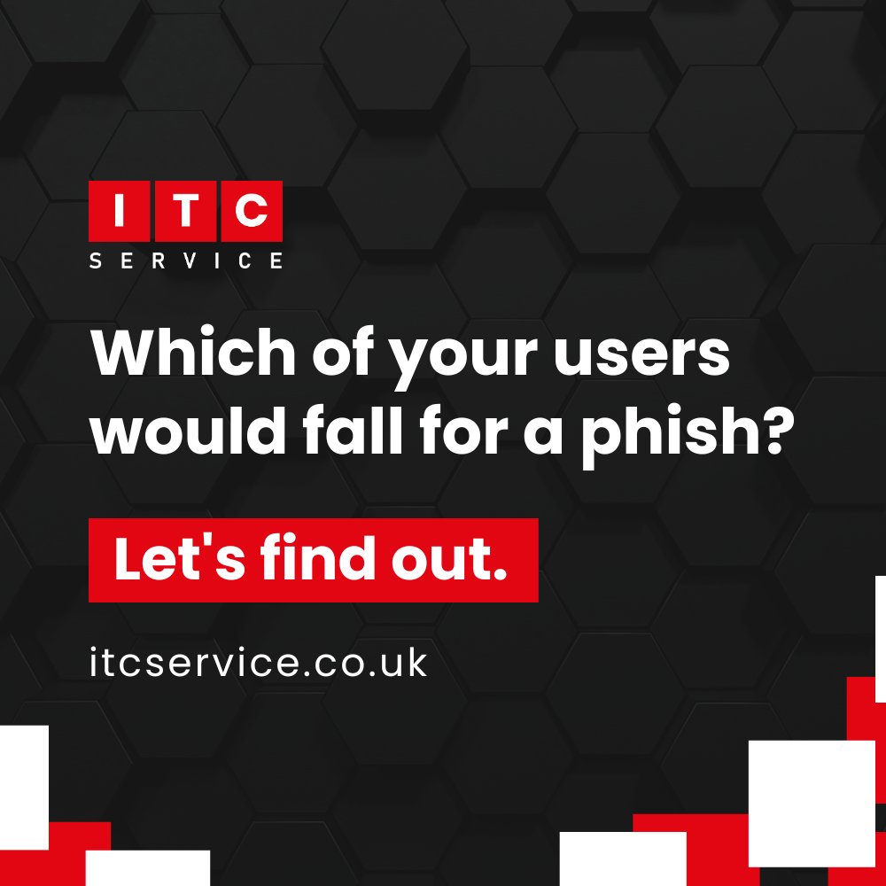 Which of your users would fall for a phishing attack? 

We're thrilled to announce our new phishing simulation service. Designed to transform your team's cybersecurity awareness and skills. 

#cybersecurity #cyberawareness #phishing #phish #nebusiness #itsupport