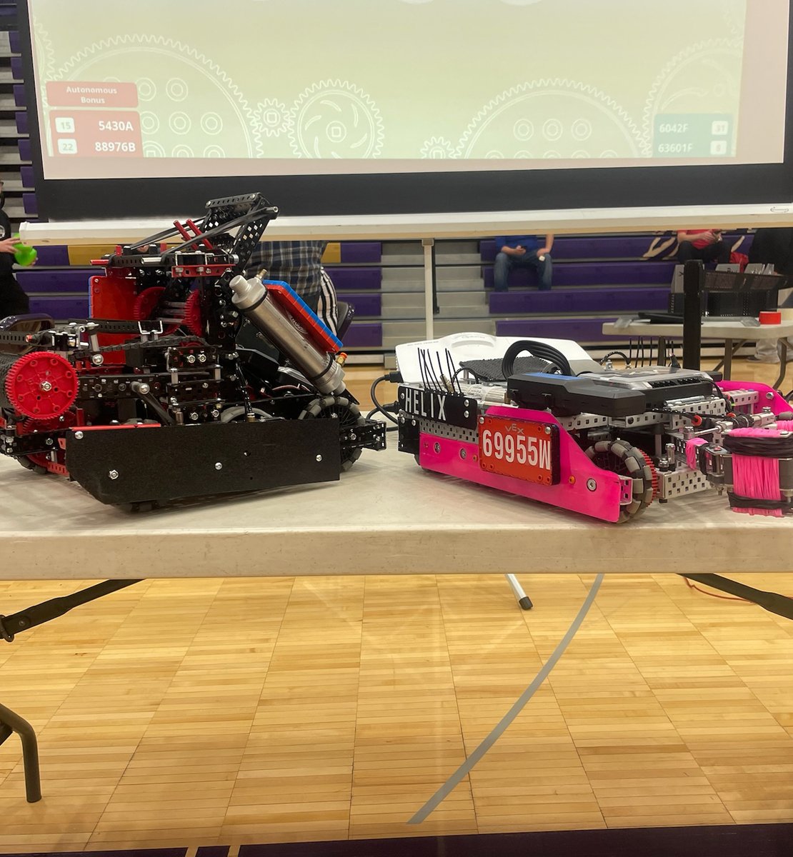 KirkwoodHS's tweet photo. The KHS Robotics team competed at Troy Buchanan High School's Vex Robotics Competition last weekend and placed 2nd overall in skills, qualifying them for the state championship in March. The team is now ranked 9th in the state! https://t.co/8KHRNpAZMn