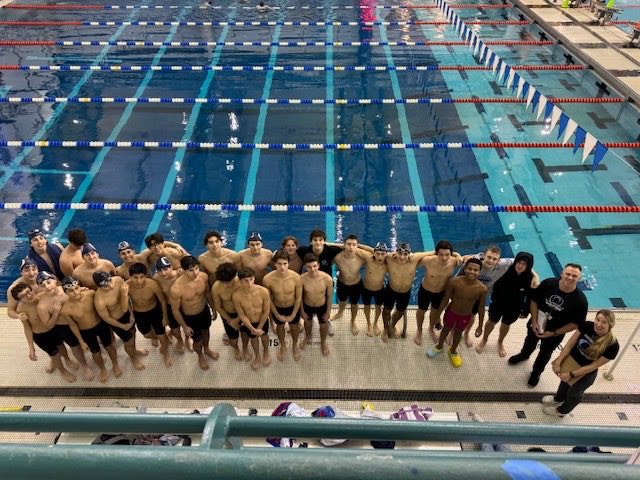The Oceanside boys swim team came in 5th place last night in the Division A championships. Ryan Baldwin and Julian Piedrahita came in first place in the 100 fly and 100 back and 6 swimmers saw PRs in their events. Congratulations sailors! <a href="/osdAthleticdept/">OSD Athletics, Physical Education and Health</a> <a href="/OSchoolsPR/">Oceanside School District #OSD_NY</a> @MrMddenER