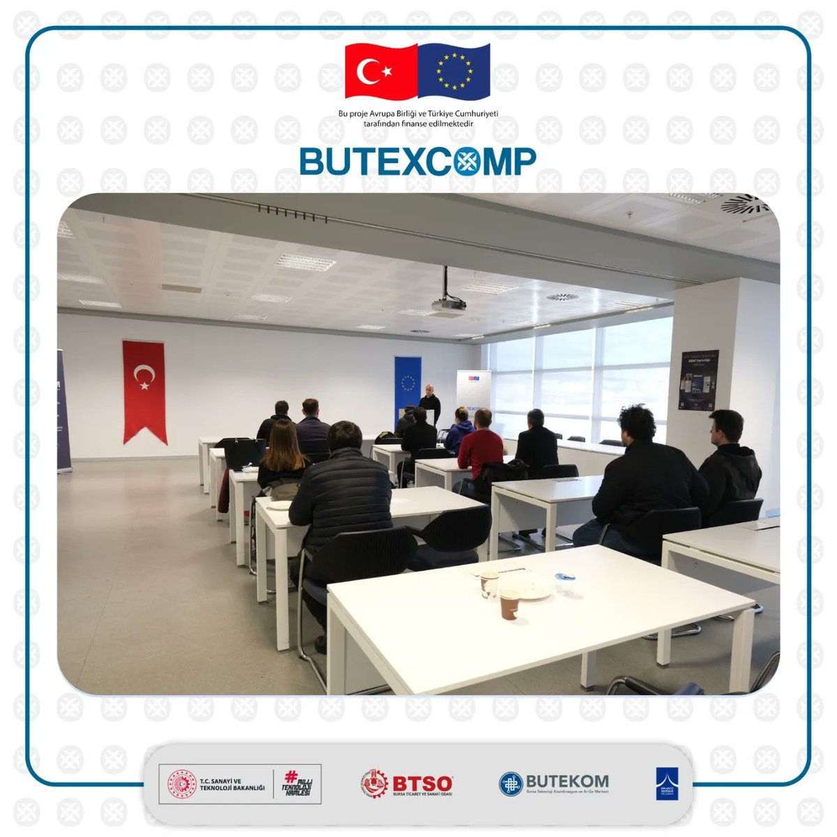 BuTexComp's tweet photo. 30-31 Ocak tarihlerinde BUTEKOM'da gerçekleştirdiğimiz 'Kompozit Malzeme Üretimi ve Uygulamaları' konu başlıklı eğitimimizi başarı ile tamamladık.
#butexcomp #kompozitmalzeme #üretim https://t.co/i2koYN2sWj