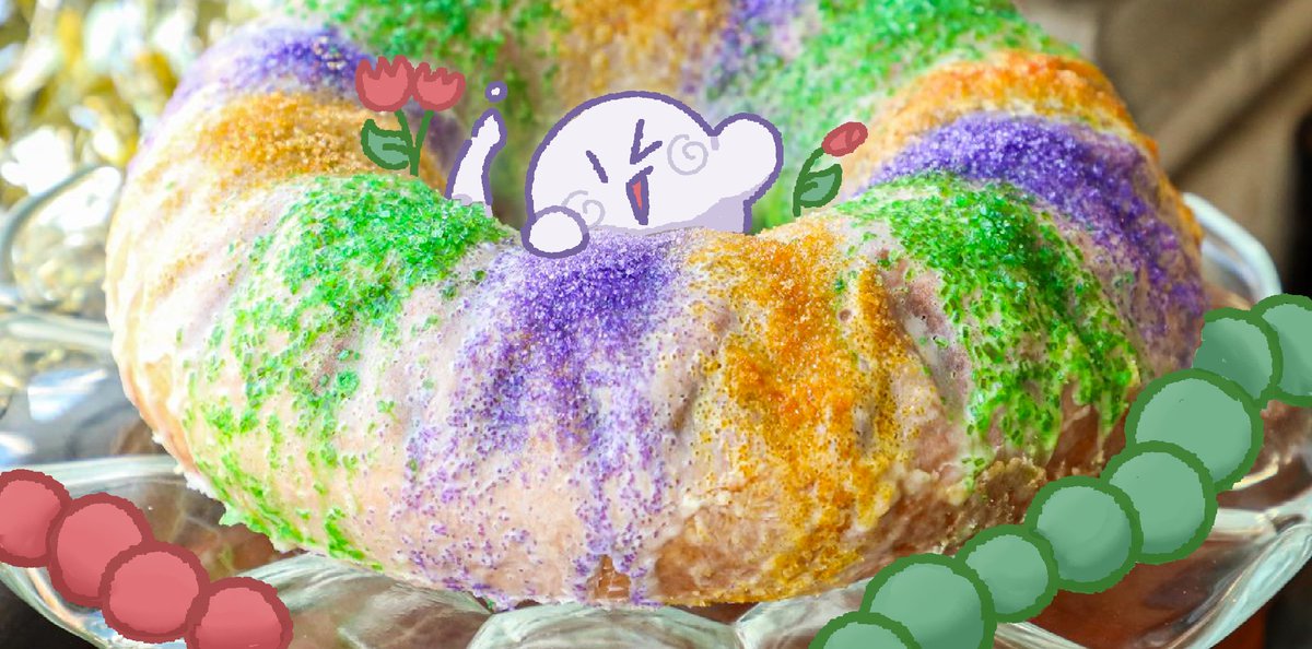 ghostgardendev's tweet photo. it's that time of the year!!! laissez les bons temps rouler ⚜️💜💛💚 https://t.co/YH53kSu6L3