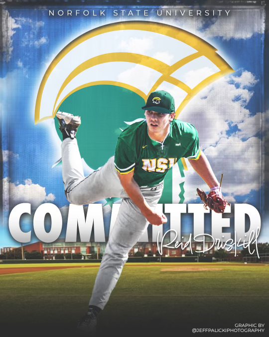 Reid Driskill (@reid_driskill) on Twitter photo After a lot of thought and prayer, I am beyond blessed to announce that I will be playing Division 1 baseball at Norfolk State University, I want to thank my family, friends, teammates, and coaches here at Patrick & Henry for all they’ve done. @phccbaseball <a href="/SpartanBSB/">Norfolk State Baseball</a> After a lot of thought and prayer, I am beyond blessed to announce that I will be playing Division 1 baseball at Norfolk State University, I want to thank my family, friends, teammates, and coaches here at Patrick & Henry for all they’ve done. @phccbaseball <a href="/SpartanBSB/">Norfolk State Baseball</a>