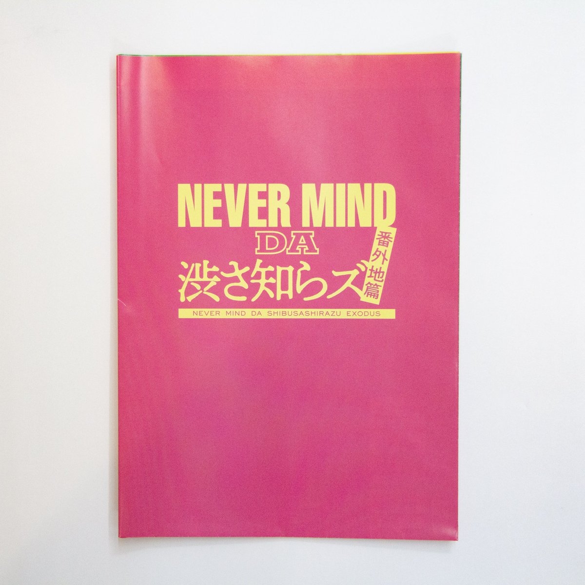 【2/2(金)より上映の作品物販情報】

『NEVER MIND DA 渋さ知らズ 番外地篇』

◯パンフレット　¥600
監督インタビュー、音楽批評・ライター細田成嗣さんのレビュー掲載。全貌を捉えるのが難しい渋さ知らズを如何に描こうとしたのか等に迫ります。広げるとB2サイズのビジュアルとしても楽しめます。