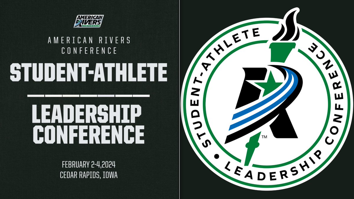 🚨: <a href="/AmerRiversConf/">American Rivers Conference (A-R-C)</a> to Host Eighth Student-Athlete Leadership Conference This Weekend, February 2-4, in Cedar Rapids!

#rollrivers

📰: bit.ly/3Otakj3