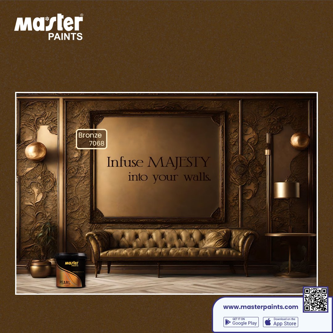 masterpaintpk's tweet photo. Your walls deserve nothing less than a touch of majestic charm.

https://t.co/f0fY9TZXN7

#MasterPaints #InteriorDesign #mastersnewpalette
#HomeDecor #Painting #WallPaint #ColorfulSpaces #DIYHome #HomeImprovement #PaintedWalls #DesignInspiration
#EcoFriendlyPaint #bestpaintinPakistan
#bestpaintcompanyinPakistan #weathershieldpaint
#paintshopnearme
#distemperpaint #paintbrush