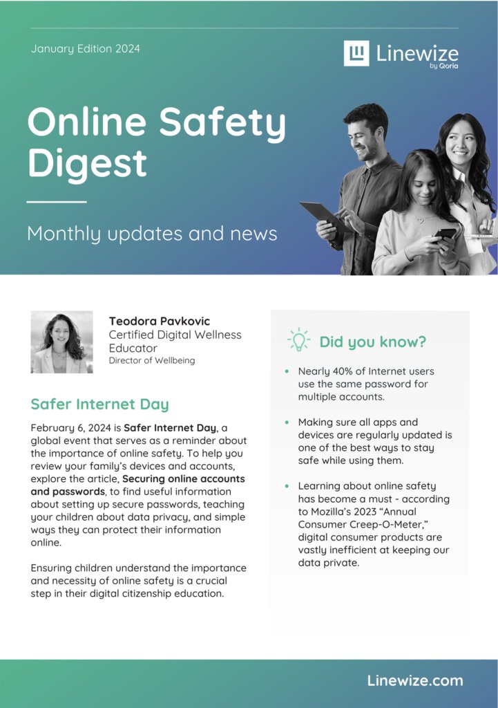 VandalsVjhs's tweet photo. The Online Safety Digest from our Partners at Linewize! https://t.co/EBPN34sj2C
For more information and resources check out Online Safety Hub: https://t.co/bewwAuOcpP https://t.co/TmAaQpYbFg