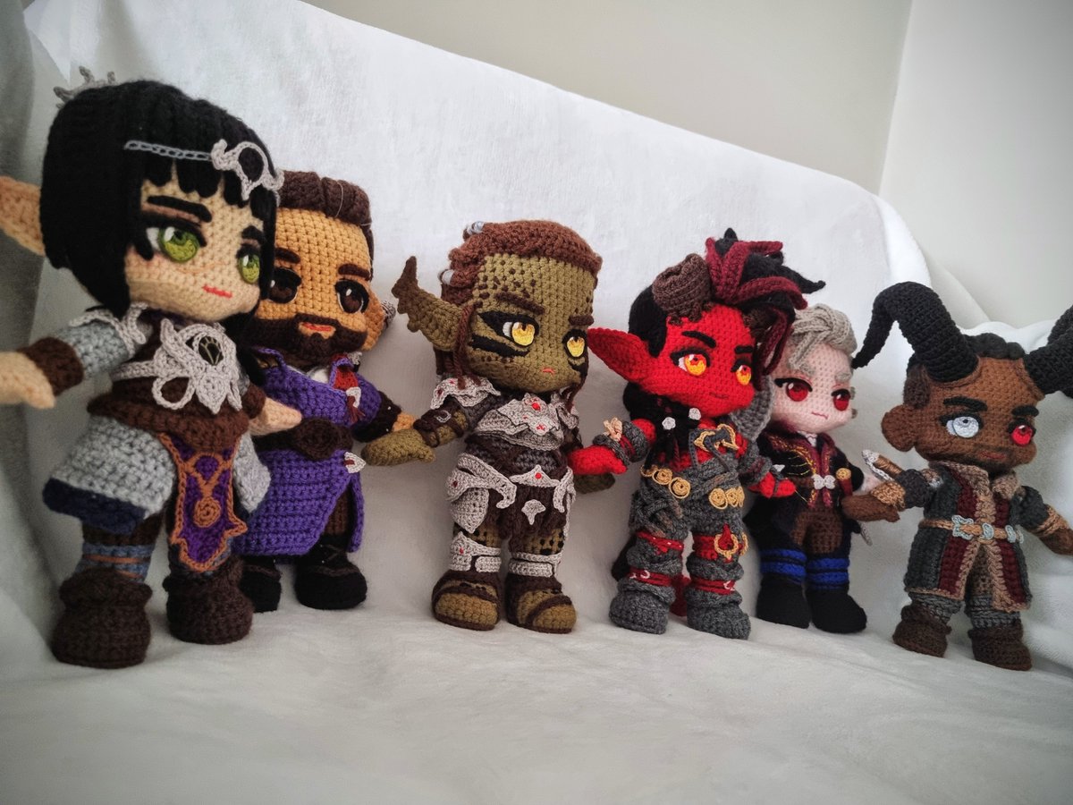 Group photo! 📸

#BG3 #BaldursGate3