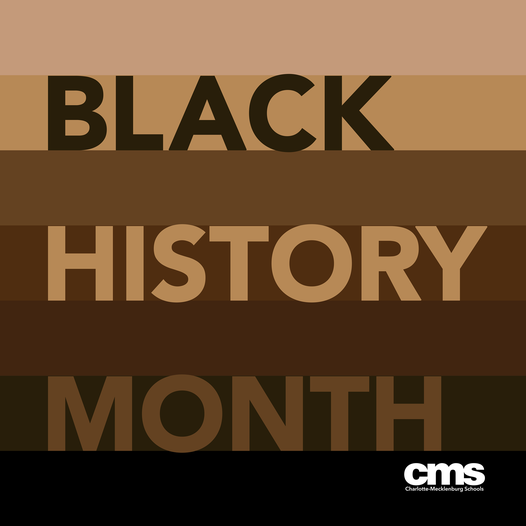 CharMeckSchools's tweet photo. Empowering minds, embracing history! Join us at Charlotte-Mecklenburg Schools as we proudly celebrate the richness of Black history throughout February and yearlong. Together, let's honor the legacies, achievements, and resilience that shape our community. #CMSBHM https://t.co/TcWOZEpr69
