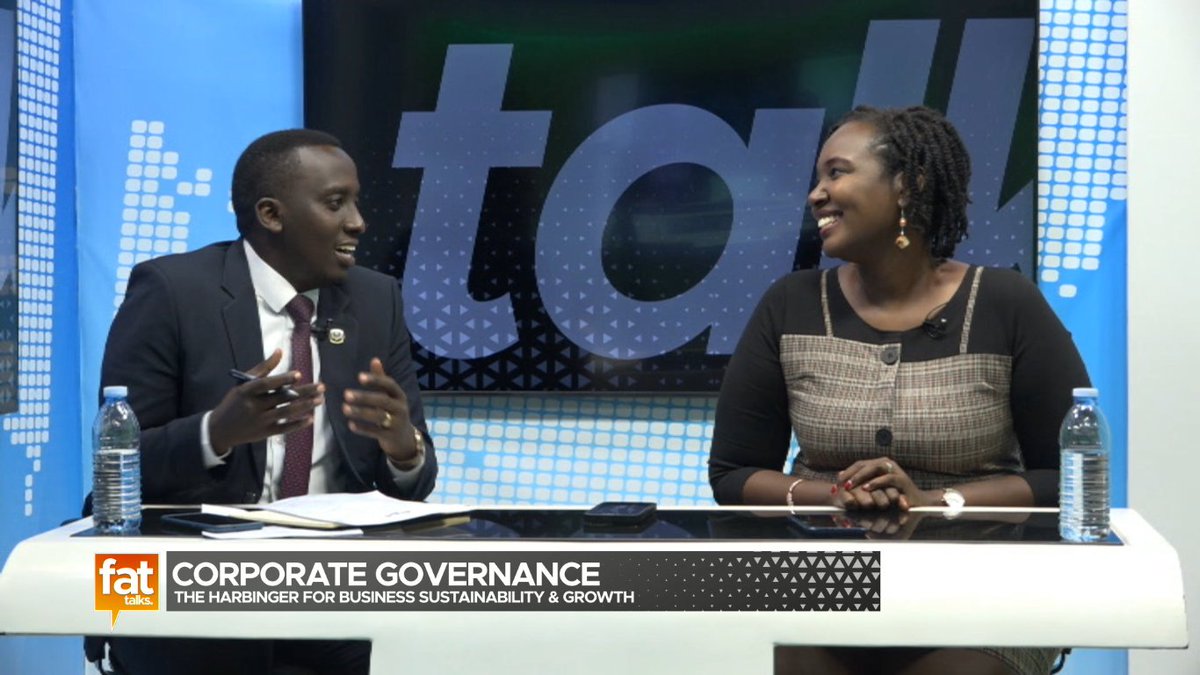 FAT Talks
A good director should have integrity, respect the law, and have a reputation. However, companies need to be continuously trained and equipped their directors. - @PheonaWall.

Watch the show live youtube.com/watch?v=yfcPZi… hosted by @BrianKambaho.

#FATtalks
#smart24tvnow