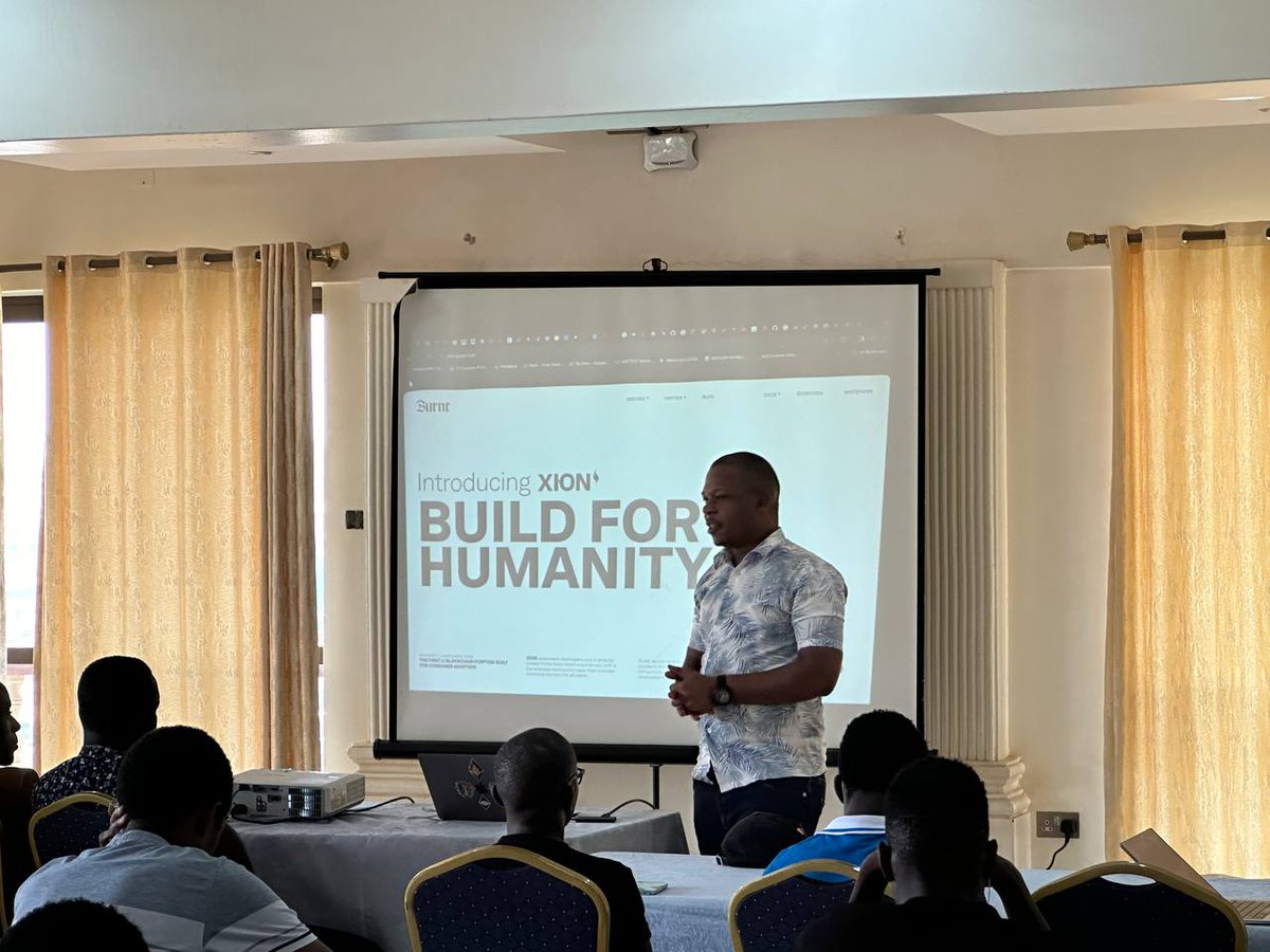web3africanclub's tweet photo. 🌐Last week's meetup was a game-changer!We explored a Generalized Abstraction layer breaking tech barriers for all in the #Web3 space. From Blockchain 101 to the Evolution of Webs, and an exclusive intro to Xion blockchain. Empowering humanity through tech!#MeetupHighlights https://t.co/bT5Ou4nYYb