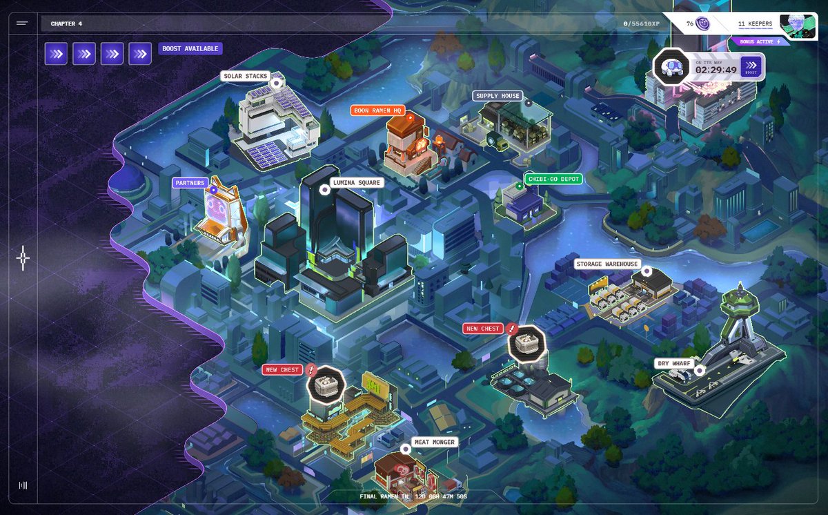Chriswz's tweet photo. Very impressed with what team @KPRVERSE delivered with RAMEN WARS➕

UI/UX ✅
Sound design ✅
Artwork ✅
Storytelling + Worldbuilding ✅
Rewards KPR holders ✅
FUN ✅

An awesome experience with tons of cool prizes. https://t.co/O9BmpNPMBO