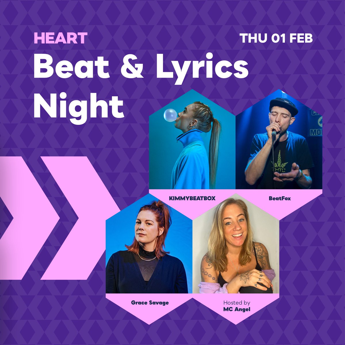 BrxHouseTheatre's tweet photo. Tonight's performance of @JadeAnouka's HEART #hearttheplay will be followed by a FREE Beats &amp; Lyrics Night featuring beatbox artists @KIMMYbeatbox @BeatFoxUK @_GraceSavage and hosted by @mcangeluk with a chance to sign up to an open mic!

Don't miss out ⤵️
https://t.co/KZM06PogBE https://t.co/N0cmc9u5jc