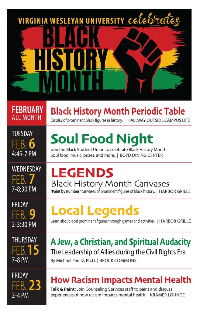 battenstuengage's tweet photo. Check out our series of events to celebrate Black History Month! Keep up with the Campus Activities Calendar (link in bio) to see additional events throughout the month! https://t.co/kXSxNf6Ytu