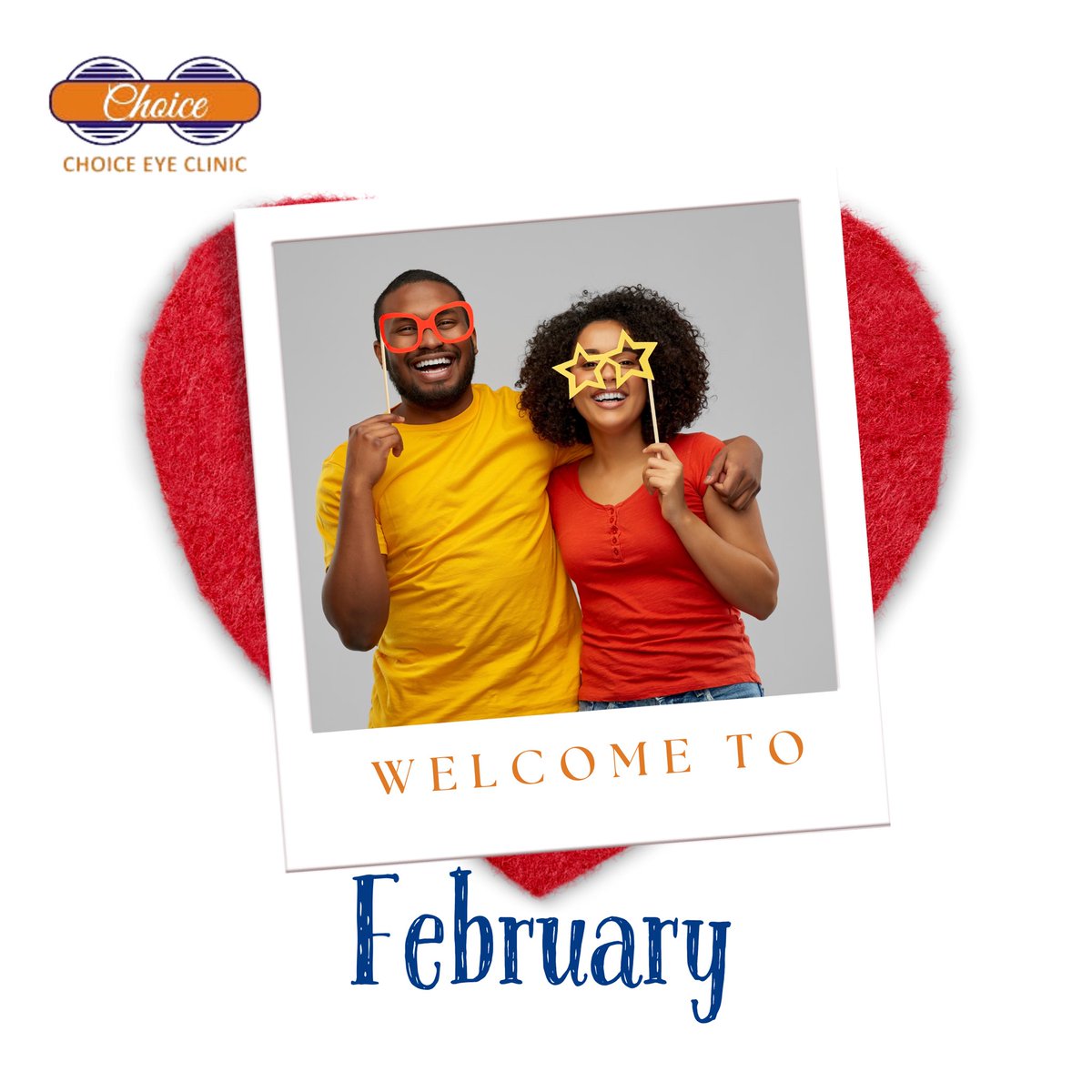 ChoiceEyeClinic's tweet photo. Happy new month! February will be full of happiness and opportunities.

#choiceeyeclinic #besteyeclinicinlagos #eyecareinlagos #eyeclinicinlagos #besteyeservicesinlagos #besteyecareinlagos #eyeclinic #eyecareprofessional #eyecareforyou https://t.co/9VuuCp9cOa