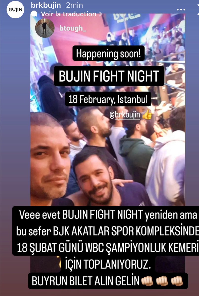BarisArducWorld's tweet photo. 18 şubat Bujin night'a katılmasını ve fotonun yenisi geleceğini aldım kabul ettim 😜 https://t.co/2xnFejOaAs