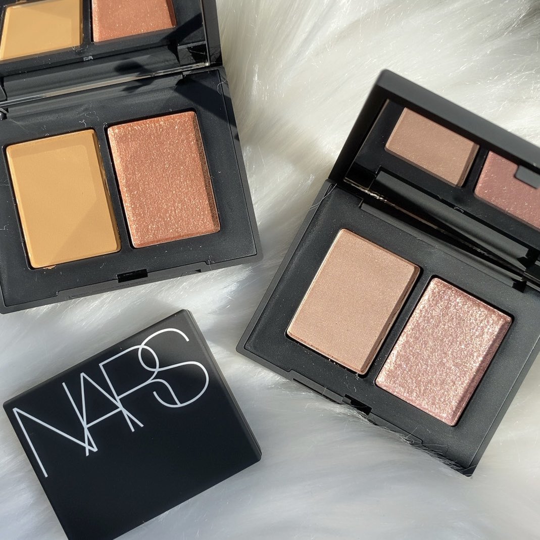 1/26から、NARSのシングル・ハードワイヤードアイシャドーを2色購入