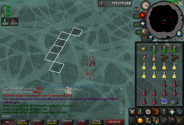 nwate_rs's tweet image. #20 Venenatis spiderling