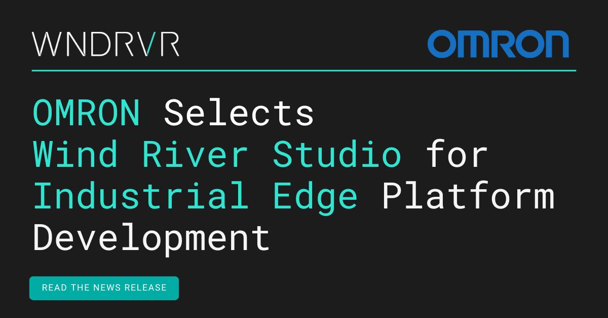 Big news! Automation leader OMRON has selected Wind River Studio to develop its edge platform for intelligent industrial solutions: ow.ly/gyYh30szAUq

#OMRON #DevOps #Automation #Edge #IntelligentEdge #WeAreWindRiver