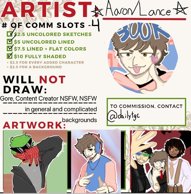 ♠︎•Lance•♠︎ (@lance_lucaray) on Twitter photo I and many other fabulous artists of Frousetwt,TGCtwt and Goonstwt are releasing a commission project in order to help Palestinians in need.
If you'd like art from me contact <a href="/dailytgc/">daily groupfart</a> though it doesn't matter who you choose as long as you can help! I and many other fabulous artists of Frousetwt,TGCtwt and Goonstwt are releasing a commission project in order to help Palestinians in need.
If you'd like art from me contact <a href="/dailytgc/">daily groupfart</a> though it doesn't matter who you choose as long as you can help!