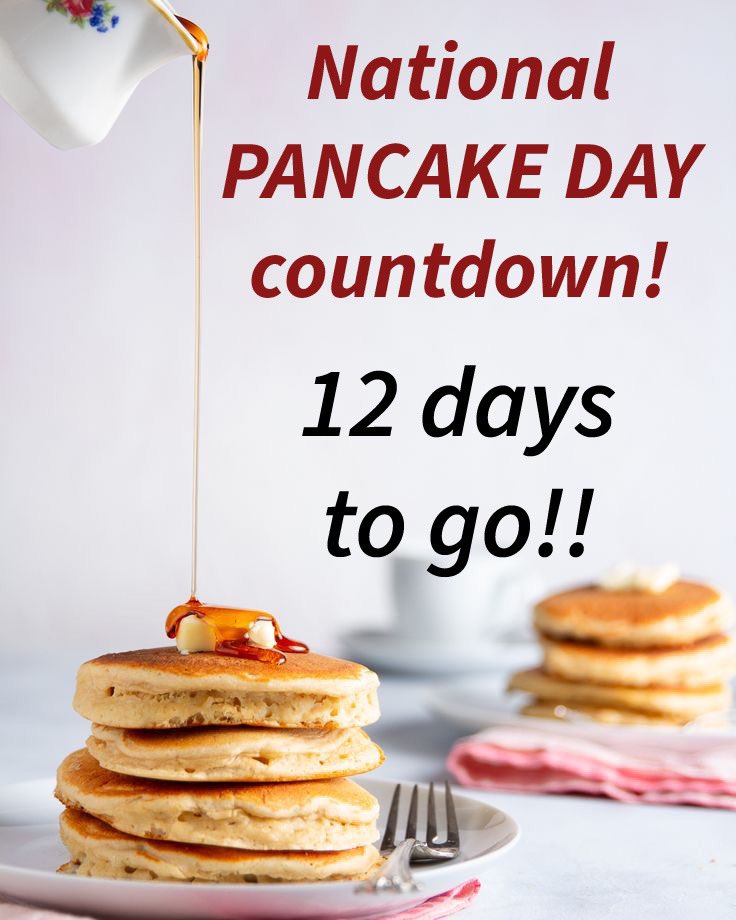 PancakeHouse46's tweet photo. Less than 2 weeks to go!!! We’re preparing more than ever for our busiest day🥞 We’re so excited! 

#pancakehouse #pancakehousekettering #pancakeday #pancakes #crepes #waffles #milkshakes #sweets #desserttime #takeaway #deliveryfood #Burgers #salads #smoothies #breakfasts https://t.co/eGgqVUQ8Xl