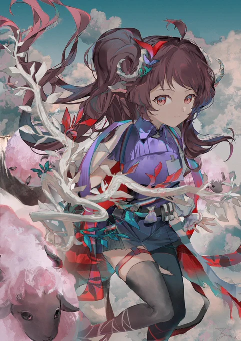 エイヤフィヤトラ #明日方丹 #Arknights 