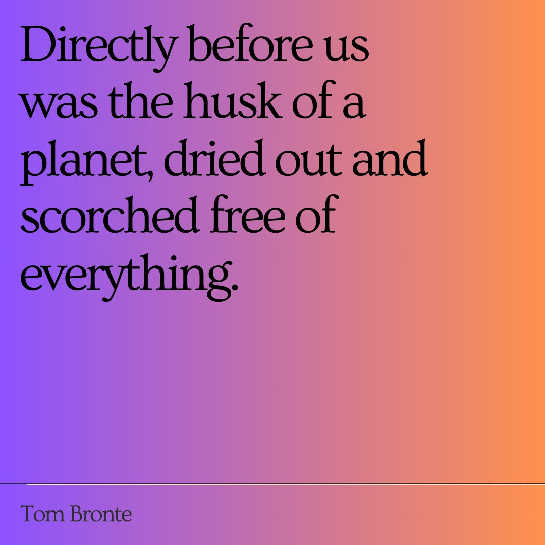 'Directly before us was the husk of a planet, dried out and scorched free of everything.' Excerpt from the short story 'The Last Apocalypse' by #SELDNWriter Tom Bronte 10 short stories by #southeastlondon writers group - amzn.to/47DFRWn