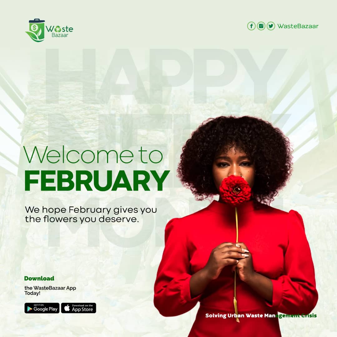 wastebazaar's tweet photo. As February unfolds, we wish you a month filled with blossoms &amp; moments of freshness.
Make #ecofriendly decisions, breathe in the #clean air, and commit to innovative #wastemanagement solutions around #CircularEconomy as you imbibe a #sustainable lifestyle  #FreshFebruary #impact https://t.co/YeAeNPClG5