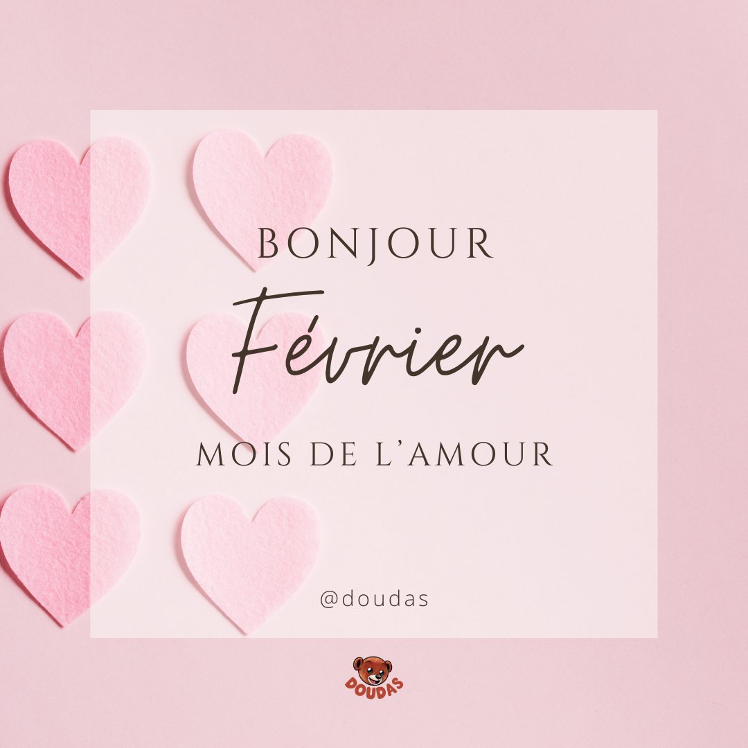 'La Saint Valentin approche à grands pas et chez Doudas, nous sommes ravis de vous présenter notre nouvelle collection de peluches spécialement conçues pour célébrer l'amour et l'affection ! Restez à l'écoute pour découvrir nos adorables compagnons pour cette occasion spéciale. '