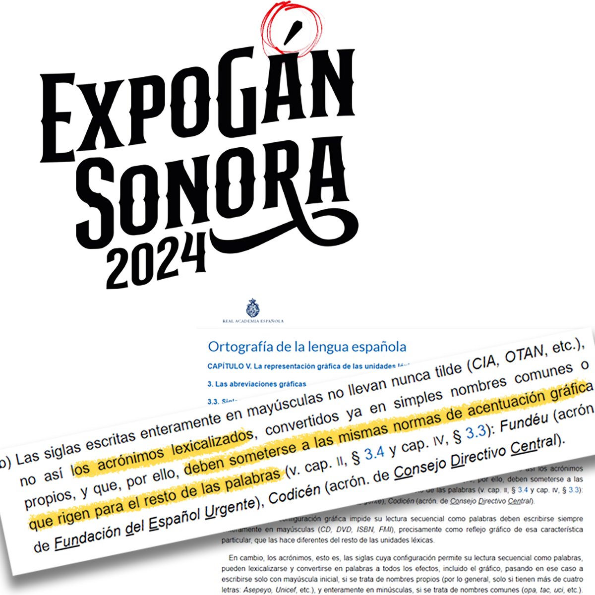 theCarlosMal's tweet photo. Amigas y amigos de Sonora: lamento interrumpir su día para informarles que «Expogán» se escribe con acento. Fin del comunicado.

https://t.co/DxDKnjhOJd https://t.co/7HXxMU9wBM