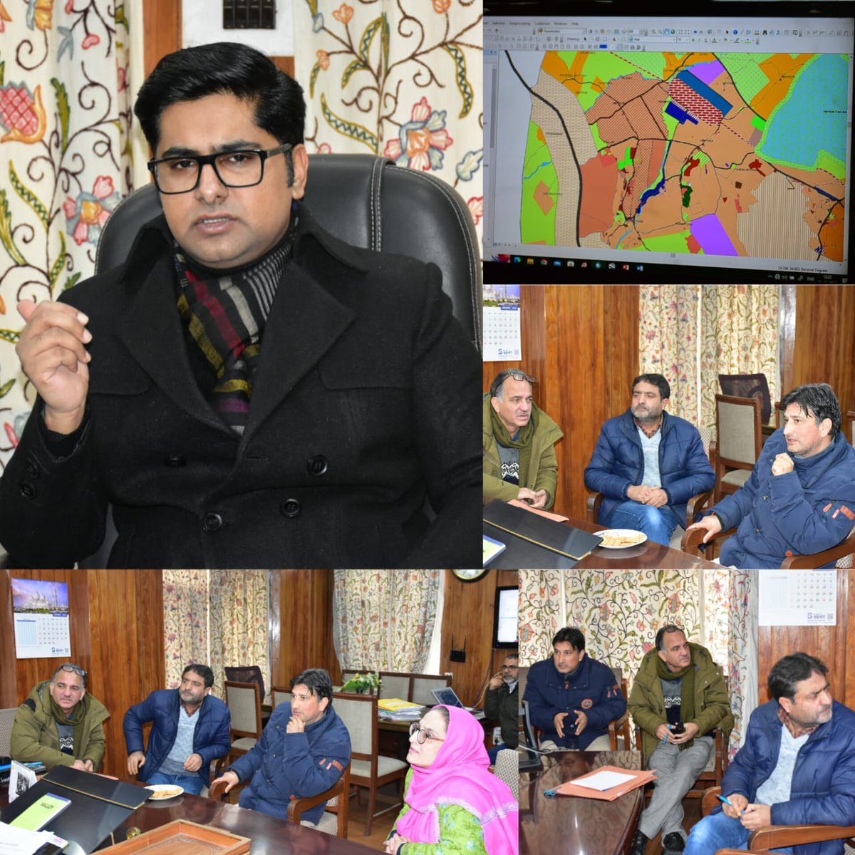 SDAsrinagar's tweet photo. The Vice Chairman conducts an extensive review of #MasterPlan2035 Scrutiny of Objections & Suggestions. Directs to conduct all stakeholder consultations & field visits to ascertain feasibility of public representations received in consonance with the #MasterPlan2035.
@owais_ias https://t.co/ygkjfdf9Pb