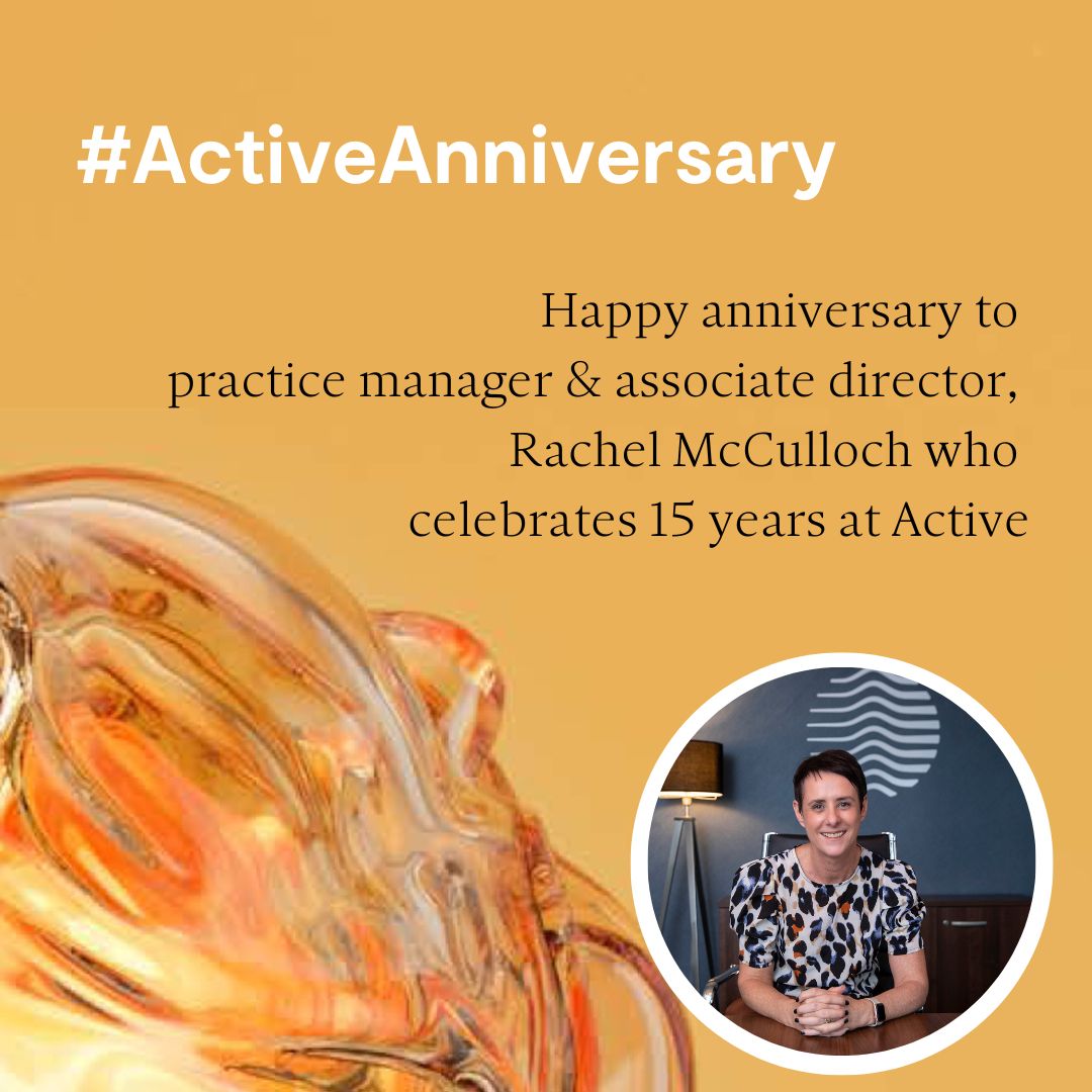 ActiveFinancial's tweet photo. Wishing a very happy #ActiveAnniversary to 👇👇

🎂@RachelMActive who celebrates 1⃣5⃣ years at Active

#TheClearAdvantage #FinancialPlanning https://t.co/syqafgXZ4J