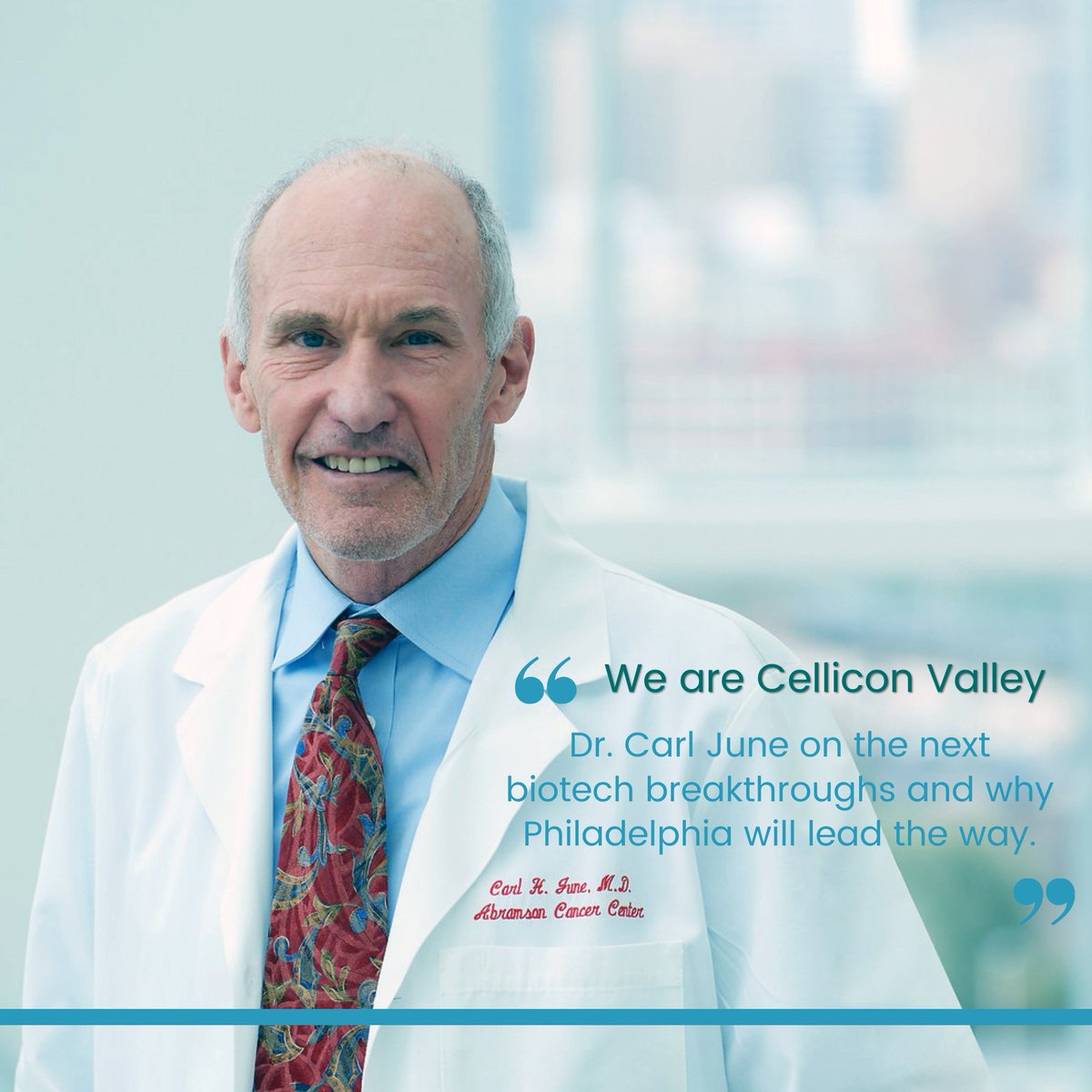 Discover Dr. June's insights on Philadelphia's biotech rise and its impact on Penn. A dynamic hub, Penn University is now a thriving biotech incubator, attracting talent back into the fold. 

lnkd.in/eJDqZ8EA

Image from: Penn Today

#CELLICONVALLEY #BiotechInnovation
