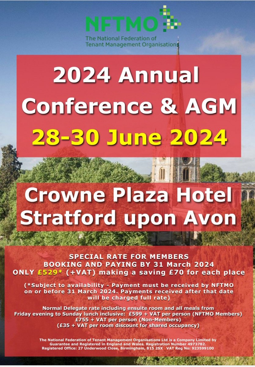 Bookings are now open for our popular <a href="/NFTMO/">Nat Fed of TMOs</a> conference (see below) or email contact@nftmo.com 
Details have been sent out with membership renewal notices, hope to see you in June!