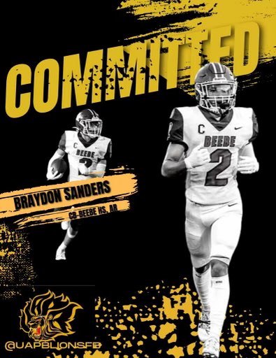After a great conversation with <a href="/CoachAHampton/">Alonzo Hampton</a> I am glad to say I am committed to UAPB#golions#future
<a href="/CoachMike2Will/">Coach Mike Will</a> <a href="/Steve_Wallace_2/">Steve Wallace Jr</a> <a href="/TateBenton/">Tate Benton</a> <a href="/CodySparks/">Cody Sparks</a>