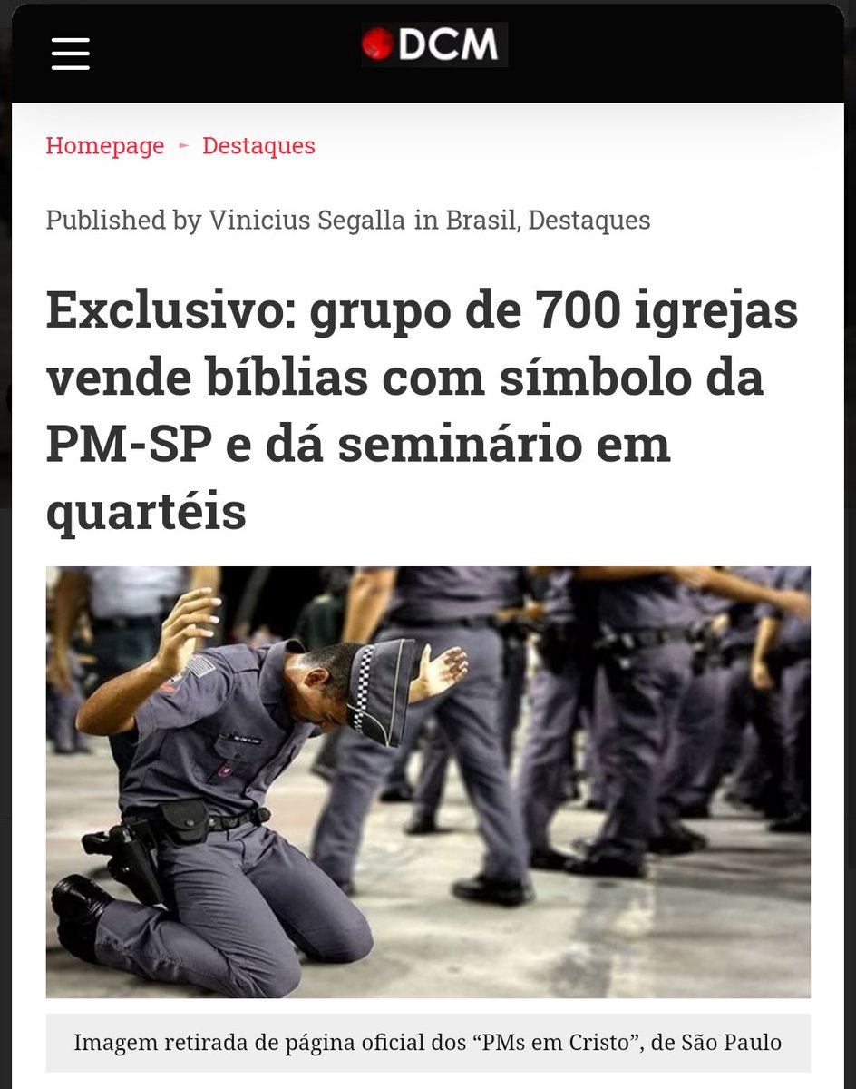 Belzebu___666's tweet photo. Essa polícia. https://t.co/EITwRiDQ05