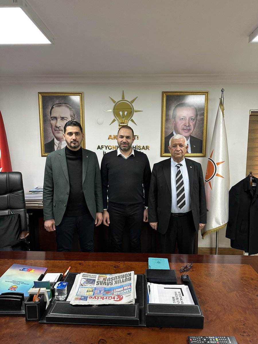 Akparti  Genel Merkez Teşkilat  Başkanlığımız tarafından;Akparti İl Başkanı olarak görevlendirilen Sayın Hüseyin MENTEŞ'e ve Akparti Merkez İlçe Başkanı olarak görevlendirilen, Sayın Serkan MUMYAKMAZ a  yeni görevlerinde başarılar ve muvaffakiyetler diliyorum. Hayırlı olsun.