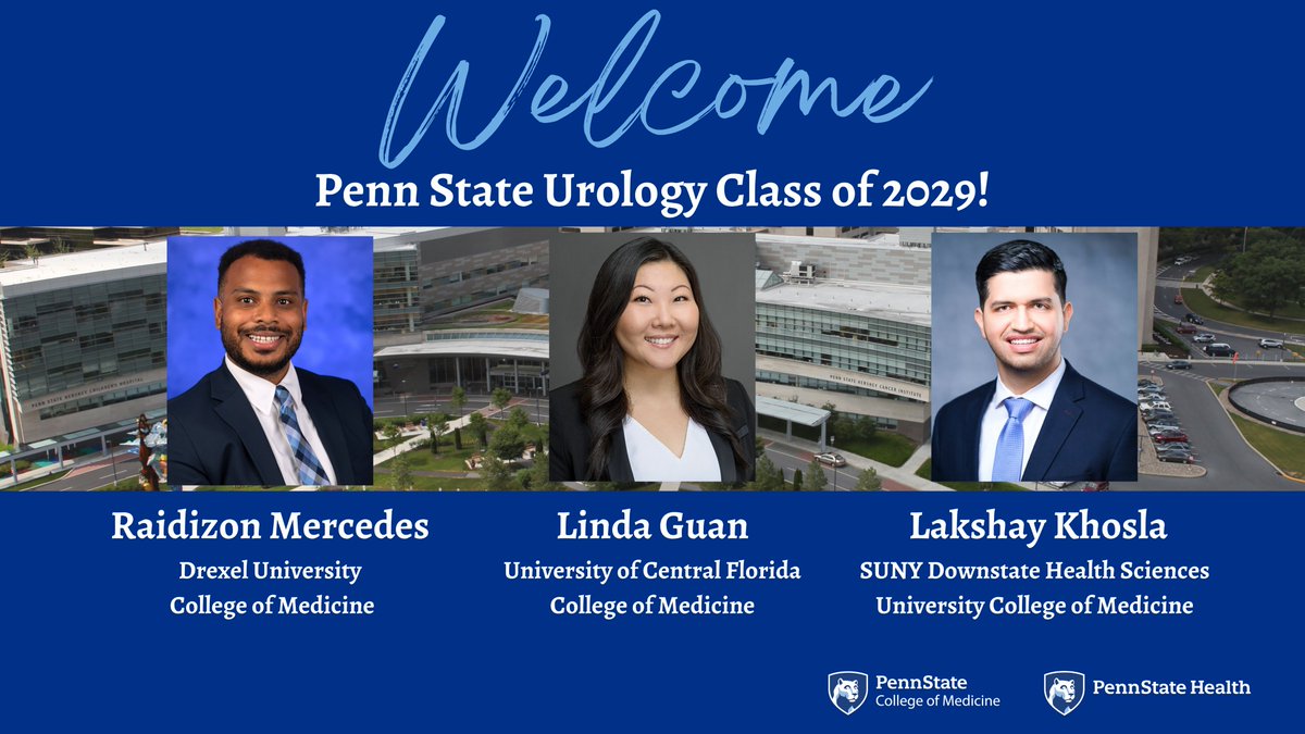 Congratulations to our newest residents, @rhmercedes, Linda Guan and @Lakshay_Khosla_! #urology #UroSoMe #AUAMatch2024 #uromatch #MatchDay #Match2024
