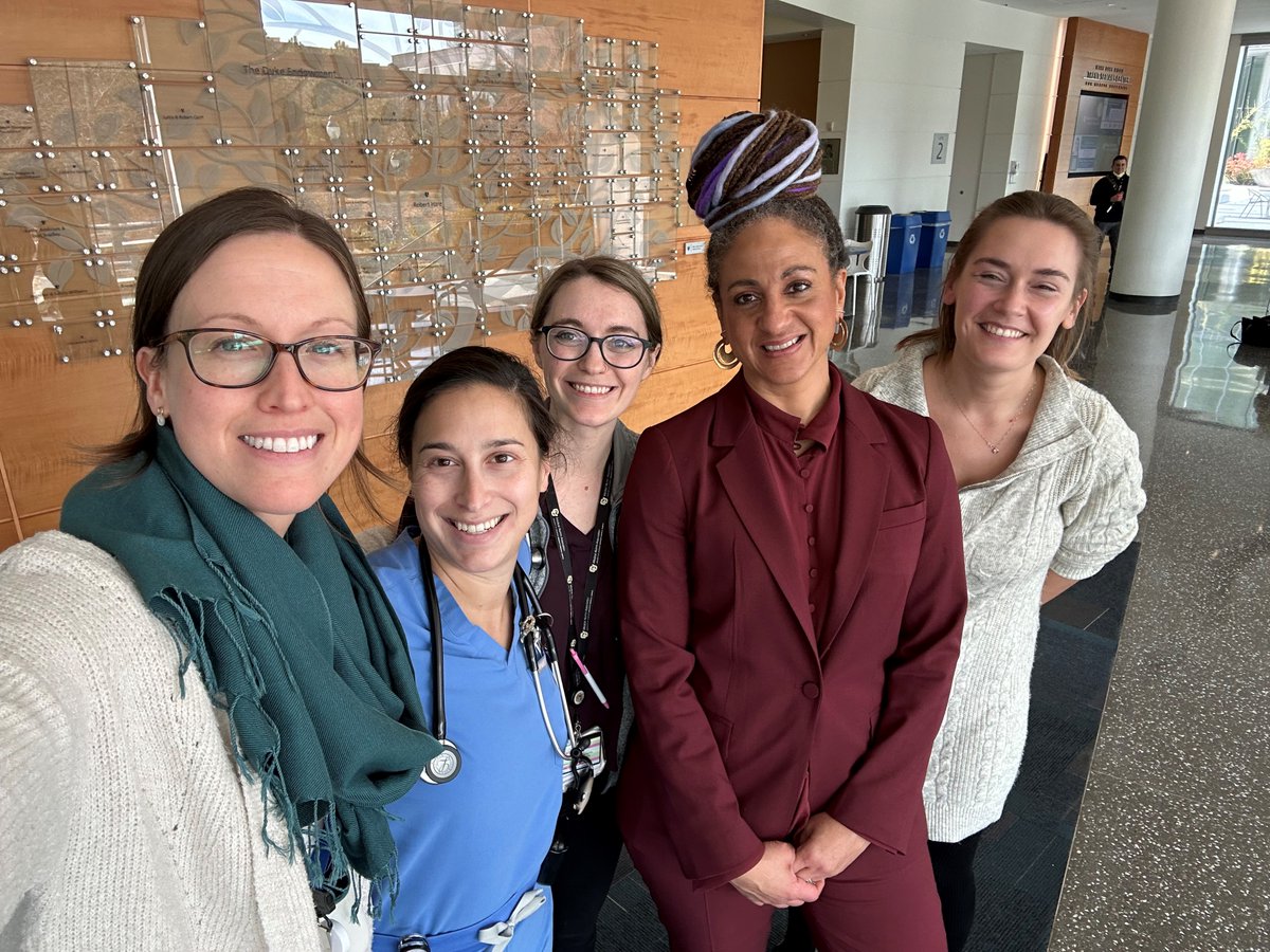 Amazing learning from Duke Med-Peds alumnus @JenTaylorCousar and the special time you spent with current residents!