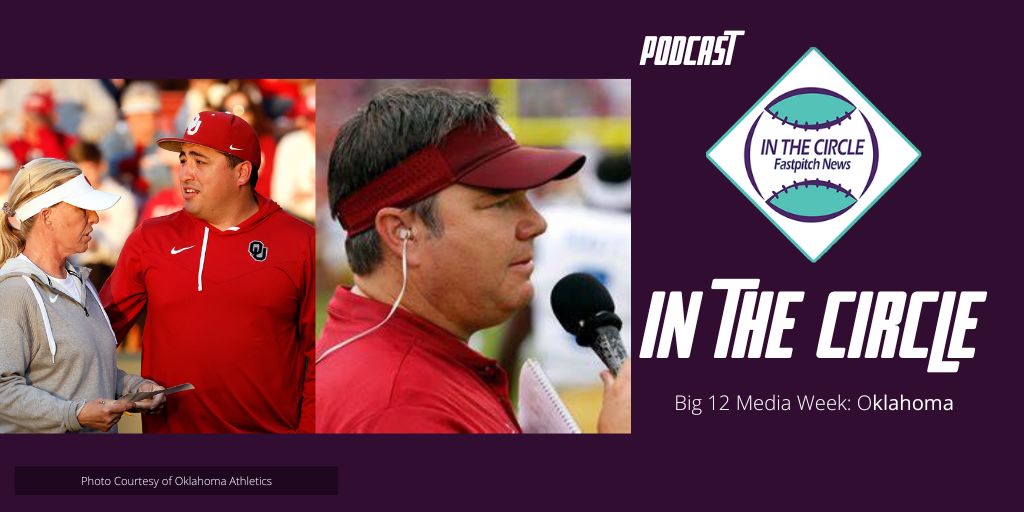 Thursday just got better @OU_Softball fans as it's now to discuss the 3-time National Champs on @InTheCircleSB @Big12Conference Media Week. We'll hear from Associate Head Coach @jtgasso & the voice of OU Softball @PlankShow. Listen & download now: wp.me/p3xSE1-1yjt