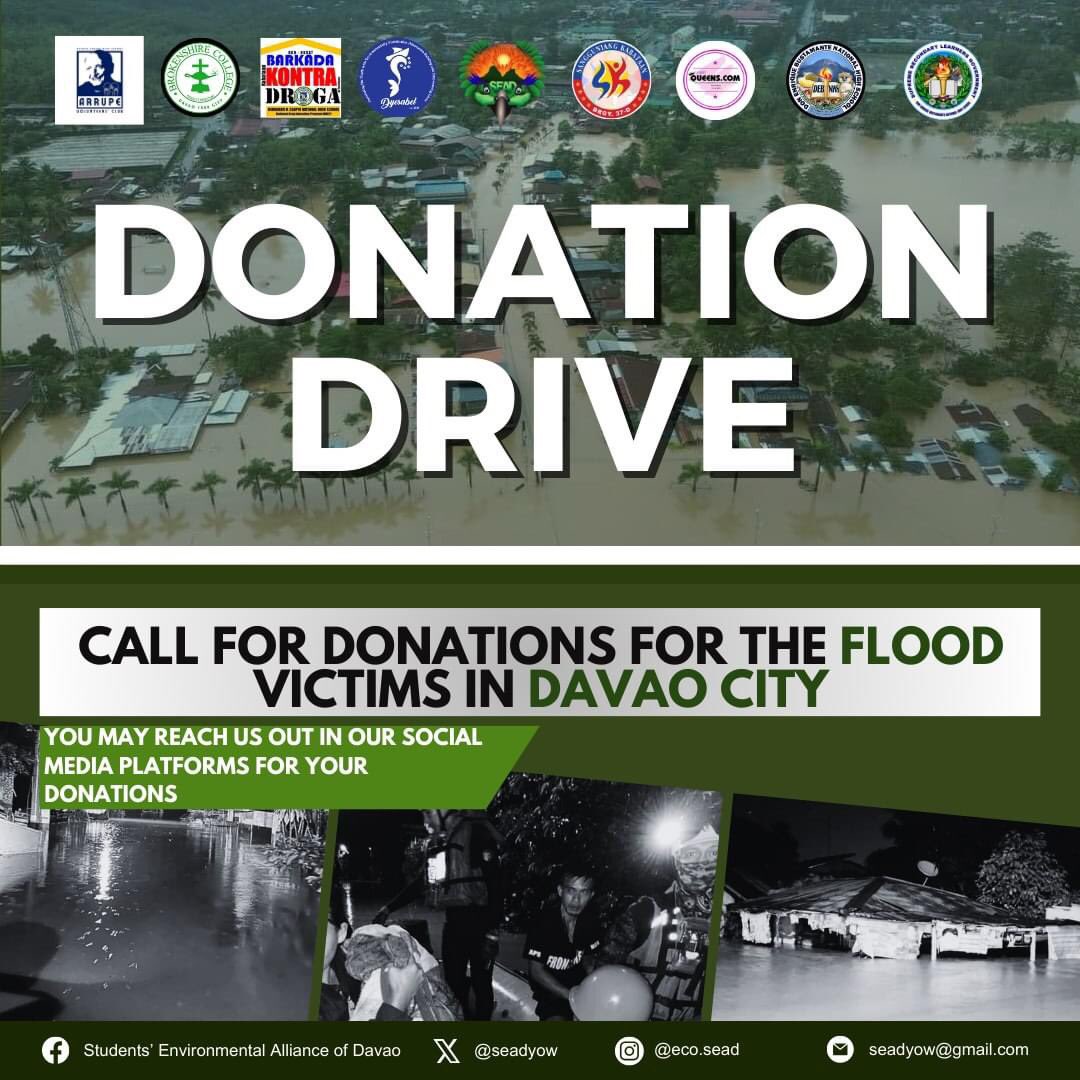 _amyeeel's tweet photo. Ways in how you can help (legit donation drives): 

Matina Community Pantry
@GabYouthDavao 
@ProjectDyesabel @seadyow 
@uceac_addu https://t.co/z5FefUYKAw