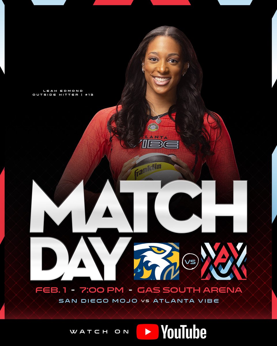 AtlantaVibeVB's tweet image. 🚨TODAY IS THE DAY 🚨

Be at @GS_District at 7pm for our Home Opener!

Not too late to get tickets ➡️ bit.ly/3Q1yjGg