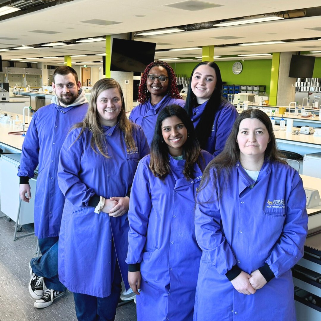 First @UniOfSurrey lab achieves @LEAFinLabs bronze award!🥇 Congratulations to Stacy Berry and the Innovation for Health lab technical team for taking their sustainable lab practices to the next level!👏 Find out more: surrey.ac.uk/news/first-sur… #sustainablelab #sustainablesurrey