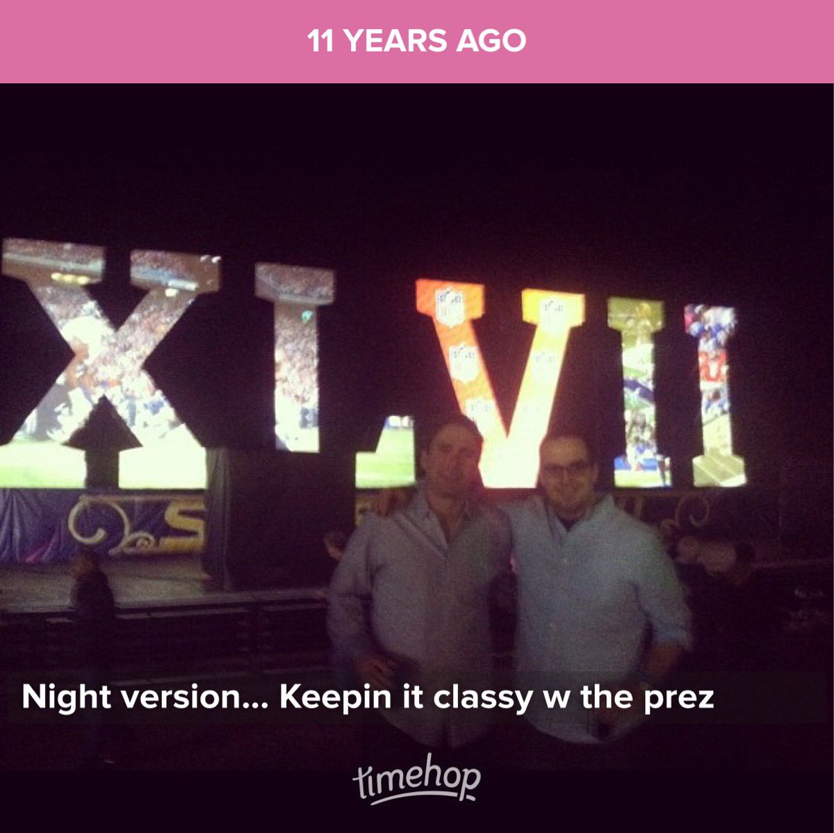 BrianHawe's tweet photo. Throwback to when BHawe and DBaz did NOLA for NY/NJ Super Bowl scouting @Situation @bazadodg https://t.co/a7TOzdKB8d
